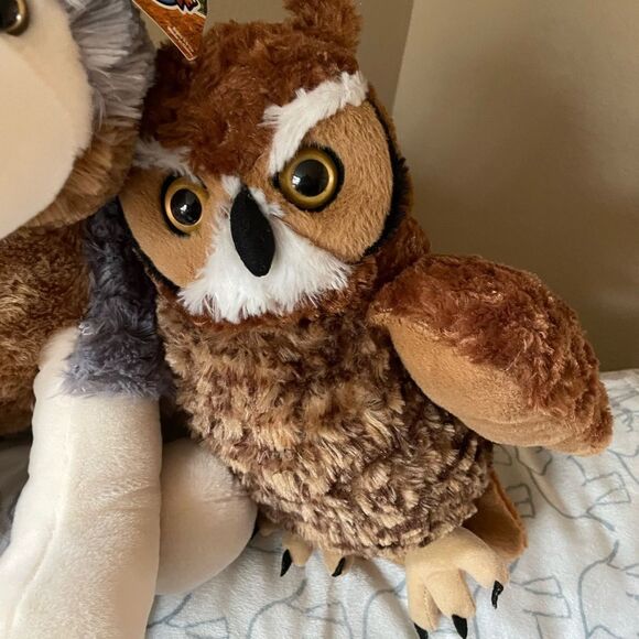 Adventure Planet Large Wolf Plush Wolf Republic Owl Plush - Picture 4 of 14